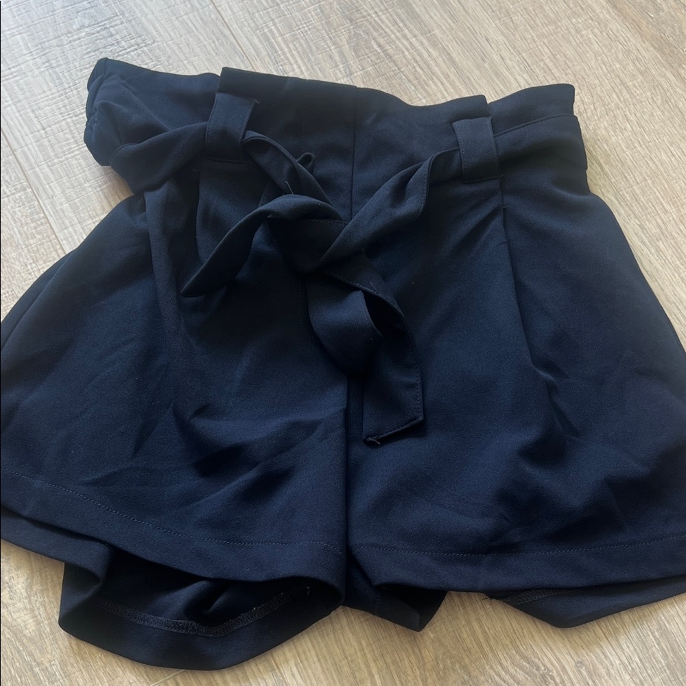 Ci Sono High Waist Black Women's Shorts